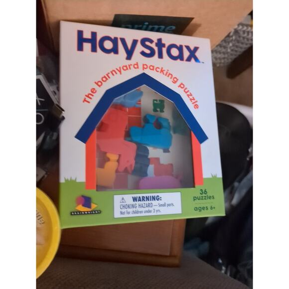 Haystax The Barnyard Packing Puzzle By Brainwright 6+ - Picture 6 of 6